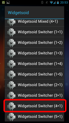 widgetsoid20