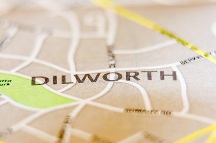 dilworth neighborhood charlotte north carolina map