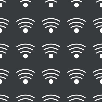 Straight black Wi-Fi pattern