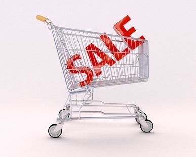 Cart for purchases and sale